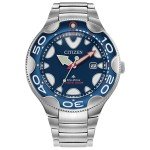 Citizen Promaster Men's Silver Dive Watch 46MM