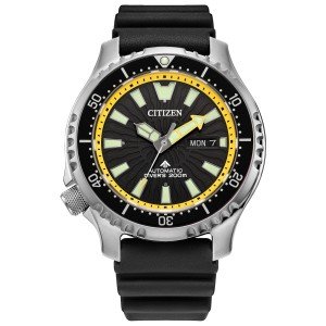 Citizen Men's Vintage Dive Fugu Black Watch 44MM