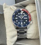 Seiko 5 Automatic Blue Pepsi Bezel Watch