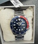 Seiko 5 Automatic Blue Pepsi Bezel Watch