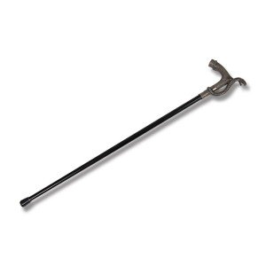 Cobra-Handled Sword Walking Cane with Sheath