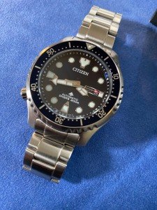 Vintage Citizen PROMASTER Fugo Automatic Watch - Blue Face