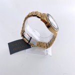 Vintage Bulova Gold/Black Marine Star Chronograph Watch