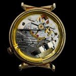Vintage 34mm Hamilton Beige Electric Wristwatch