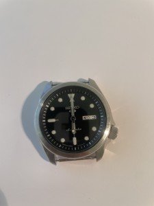 Seiko 5 Sports Black Watch for Men