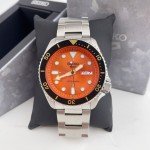 Seiko 5 Sports Men's Automatic Watch - Orange Dial