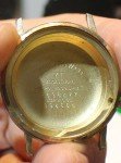 Hamilton Nautilus 505 Electric Gold Plate Watch Parts