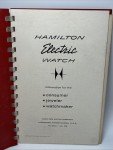1958 Hamilton Electric Watch First Edition Manual