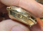 Hamilton Nautilus 505 Electric Gold Plate Watch Parts