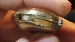 Hamilton Nautilus 505 Electric Gold Plate Watch Parts