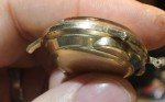 Hamilton Nautilus 505 Electric Gold Plate Watch Parts