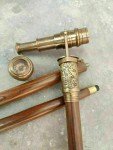 Antique Dollond London Cane with Telescope Handle