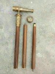 Antique Dollond London Cane with Telescope Handle