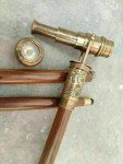 Antique Dollond London Cane with Telescope Handle