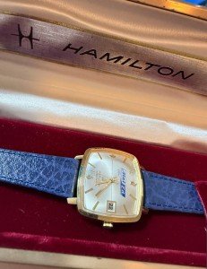 1960s Vintage Hamilton Electric Men's Gold Watch