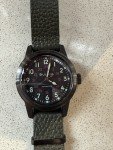 Men's Vintage Bulova Hack 98A255 Wrist Watch