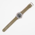 Bulova WWII Military-Style Stainless Steel Watch