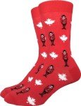 Canada Maple Leaf & Canadian Mounties Socks for Men