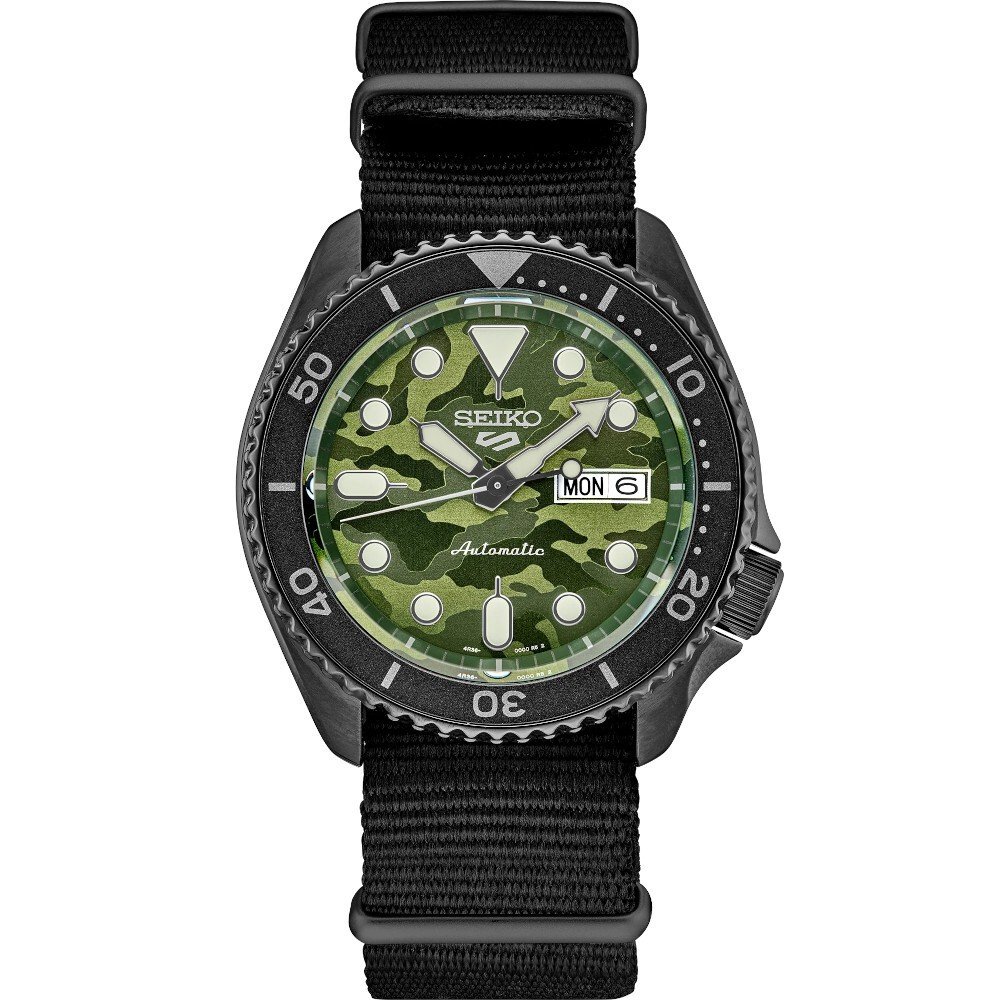 Seiko 5 Sports Camouflage Dial Automatic Watch