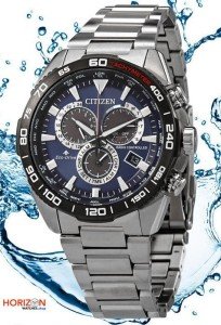 Citizen Promaster Eco-Drive Blue Chronograph Watch