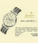 1957 Hamilton Electric Watch "Sea-Lectric I" Bracelet