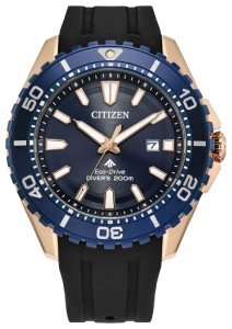 Citizen Eco-Drive Vintage Black Polyurethane Watch