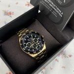 Bulova Marine Star Black Dial Men's Watch
