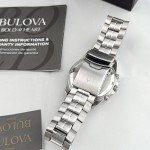 Men's Bulova Marine Star Black Dial Chrono Watch