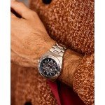 Citizen Eco-Drive Silver Chronograph Watch for Men