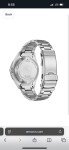 Citizen Men's Silver Stainless Steel Vintage Watch