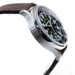 Bulova A-15 Black Dial Leather Pilot Watch