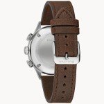 Bulova A-15 Black Dial Leather Pilot Watch
