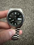 Seiko 5 Sports Automatic Gray Sunburst Watch