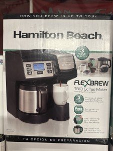 Hamilton Beach FlexBrew Trio Coffee Maker, Black