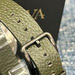Bulova Hack 38MM Black Dial Leather Strap Watch