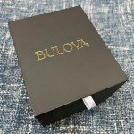 Bulova Hack 38MM Black Dial Leather Strap Watch