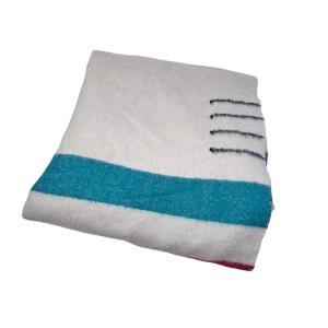 30s Hudson's Bay Co Vintage Striped Wool Blanket