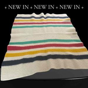 Hudson Bay Vintage Wool Point Blanket