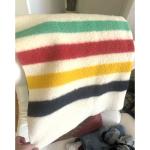 Hudson Bay Vintage Wool Point Blanket