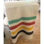 Hudson Bay Vintage Wool Point Blanket