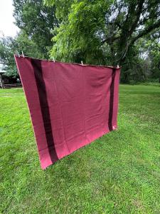 Hudsons Bay Vintage 4 Point Wool Blanket