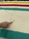 Hudson’s Bay Vintage Wool Blanket 80 x 62