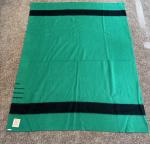 Hudson’s Point Bay Wool Vintage Blanket 62”x80”