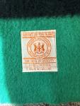 Hudson’s Bay Vintage Wool Blanket with Black Stripe