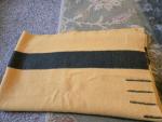 Hudson Bay Point Blanket - Camel with Stripes