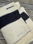 Hudson's Bay Vintage Wool Blanket with Black Stripe