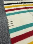 Hudson’s Bay Vintage Wool Blanket 80 x 62