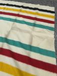 Hudson’s Bay Vintage Wool Blanket 80 x 62