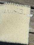 Hudson's Bay Vintage Wool Blanket with Black Stripe