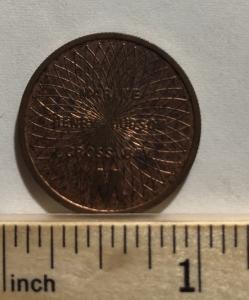 Henry Hudson Bay Crossing Vintage Token